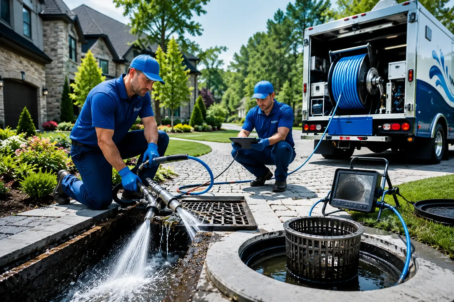 Local outdoor drain cleaning professionals in Cameron, OH