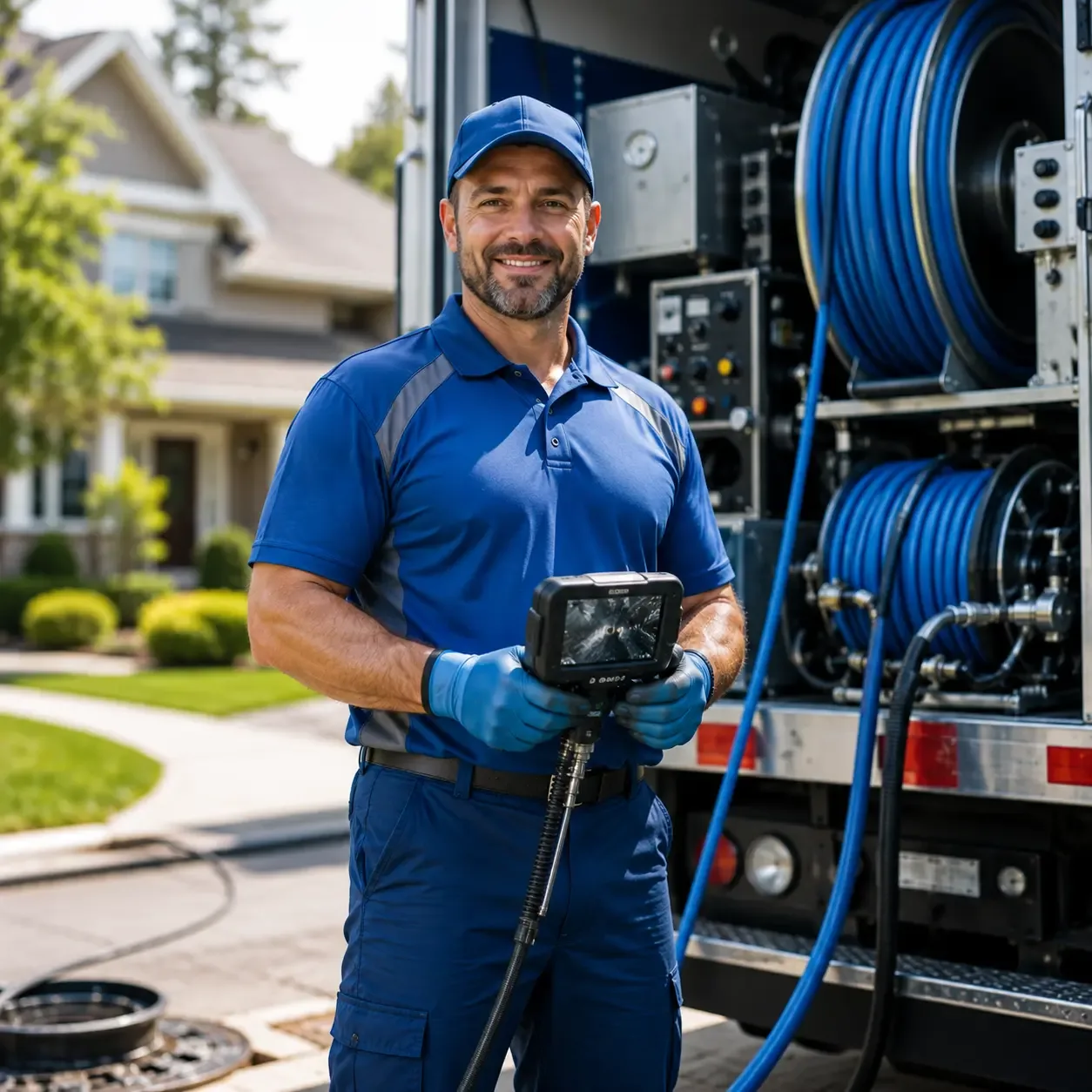 Local outdoor drain cleaning specialists in Cameron, OH